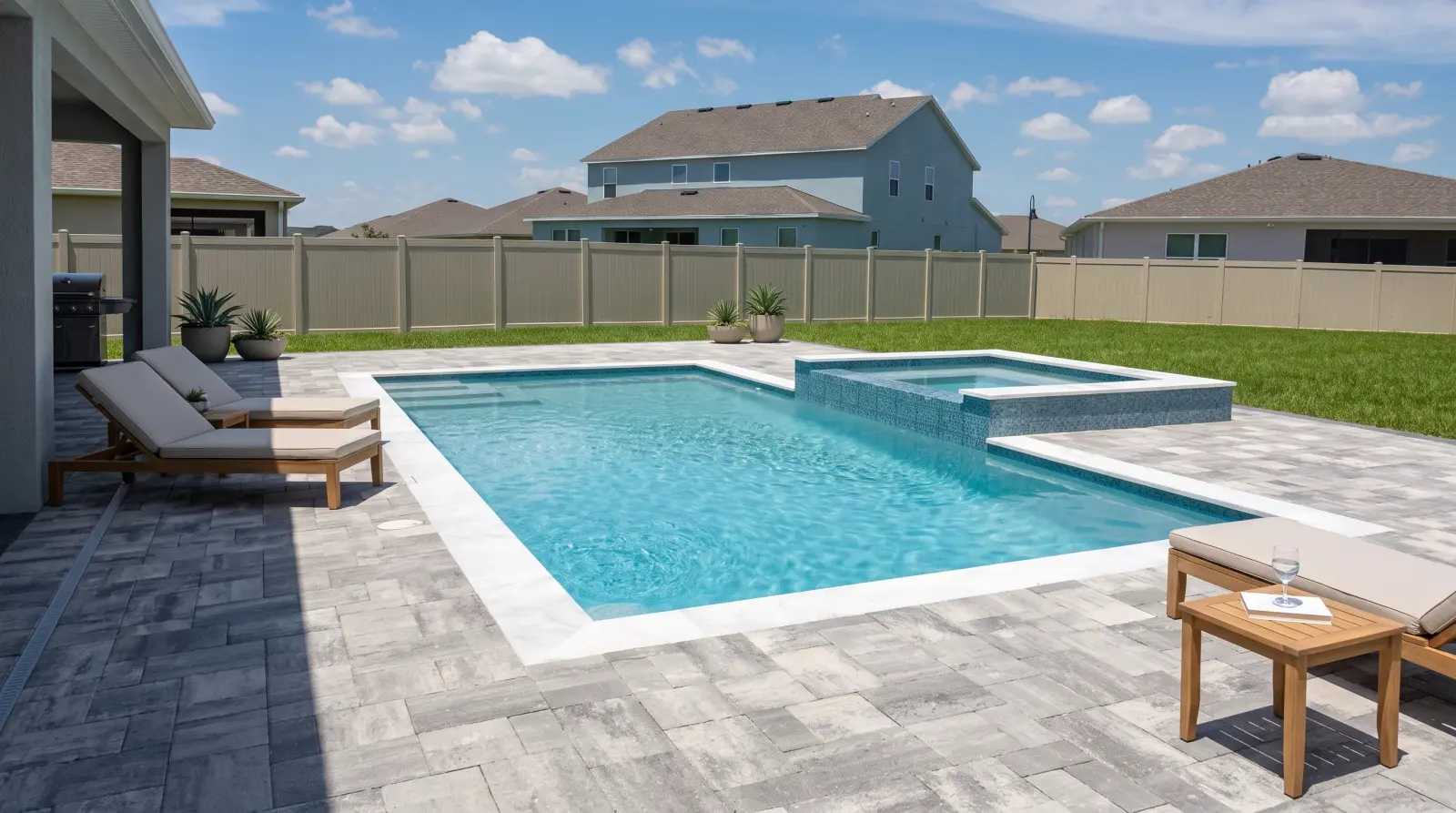 Rock Maple Bend Residence pool project — Kissimmee, FL